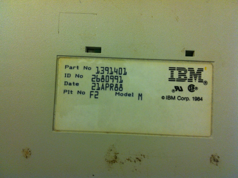 IBM Model M Manufactured in 1988
